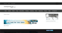 Desktop Screenshot of infectiousweb.com